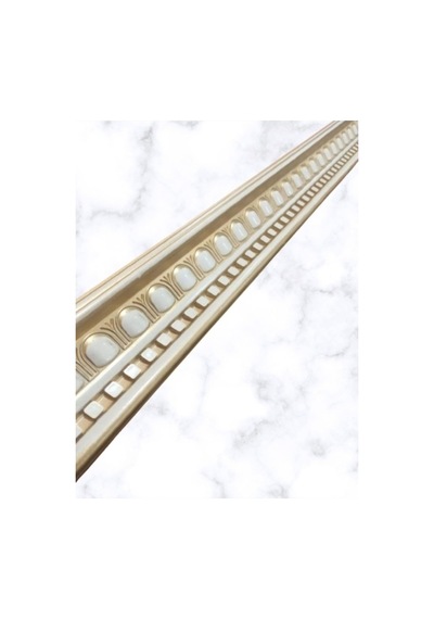 Dekoratif Poliüretan Saray Tavan Kartonpiyer -bronz Patina Renk En 13 Cm -boy:100 Cm -duvar Süsü