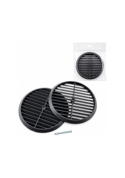 Krt-1145 Plastik Menfez - Siyah