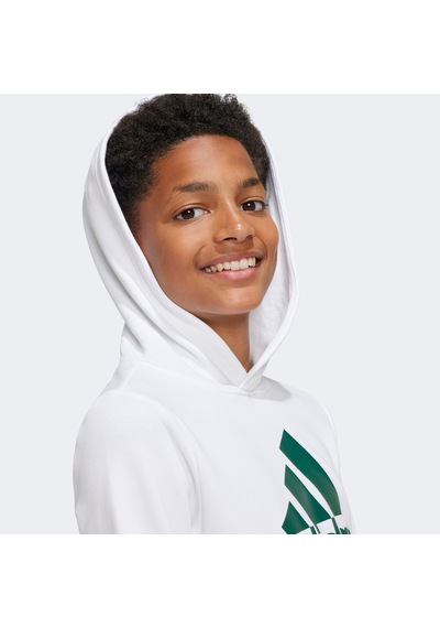 Adidas Sportswear Big Logo Çocuk Beyaz Günlük Sweatshirt Iv7325 Beyaz
