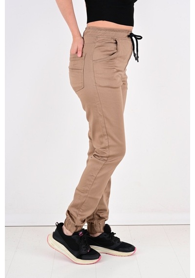 Black Steel Jogger,Bel Ve Paça Lastikli Bayan Pantolon-Byn-1000 (543993463)