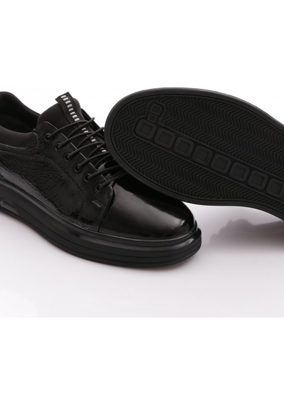 Dgn 300 Erkek Sneaker Ayakkabi Siyah Rugan