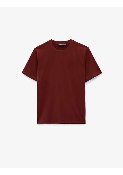 Koton Pamuklu Regular Fit Kısa Kollu Basic Bisiklet Yaka Tişört Kiremit 6sam10241mk Kiremit Koton Pamuklu Regular Fit Kısa Kollu Basic Bisiklet Yaka Tişört Kiremit 6sam10241mk Kiremit