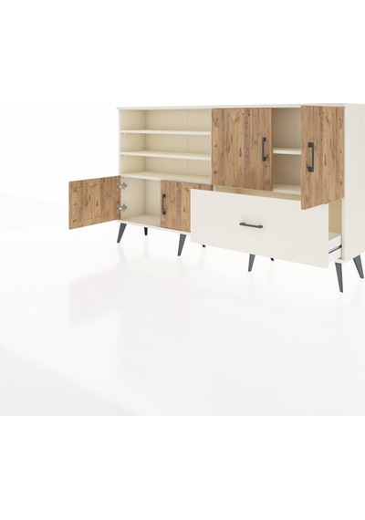 Arges Konsol 5 Raflı Tek Çekmeceli 4 Kapaklı 176x30x99 Aytaşı-çam Aytaşı-çam/aytaşı Arges Konsol 5 Raflı Tek Çekmeceli 4 Kapaklı 176x30x99 Aytaşı-çam Aytaşı-çam/aytaşı