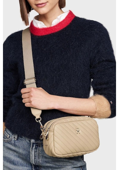Tommy Hilfiger Bayan Çanta Aw0aw17011 Aeg Bej Bej