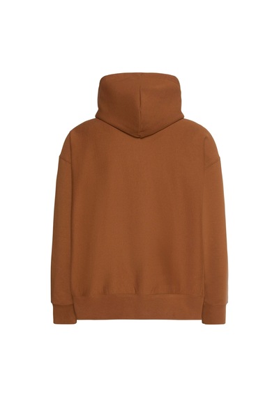 Calvin Klein Lv04re207g Ls Premium Fleece Calvin Graphic Erkek Sweatshirt Tarçın