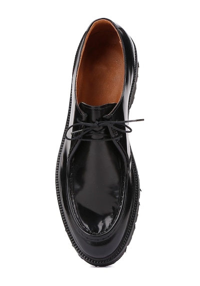 Shoetyle - Siyah Açma Deri Bağcıklı Erkek Günlük Ayakkabı 250-1617-770-siyah Siyah