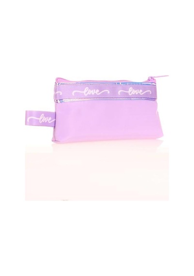 Kaukko Mirror Baggy Kalem Çantası Lila K2667