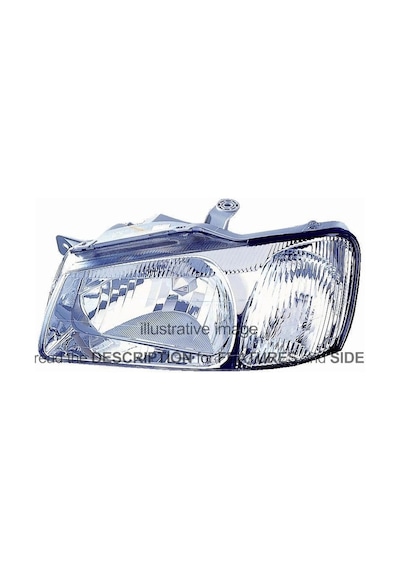 Hyundai Accent Ön Far Manuel Sağ 2000-2002 Oem No: 9210225010