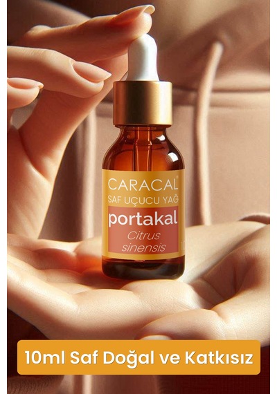 Caracal Saf Portakal Yağı Portakal Kabuğu Uçucu Yağı Portakal Uçucu Yağı Doğal 10 Ml