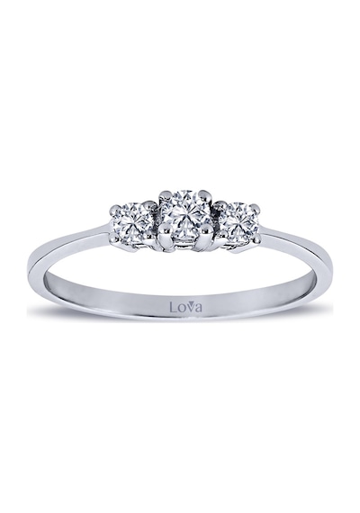 Lova 0,25 Karat Pırlanta Tria Yüzük - 1010078