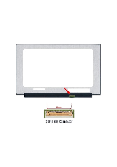 Acer Uyumlu Aspire N20C5 Ekran 15.6 Slim 30 Pin Panel Ips 350Mm