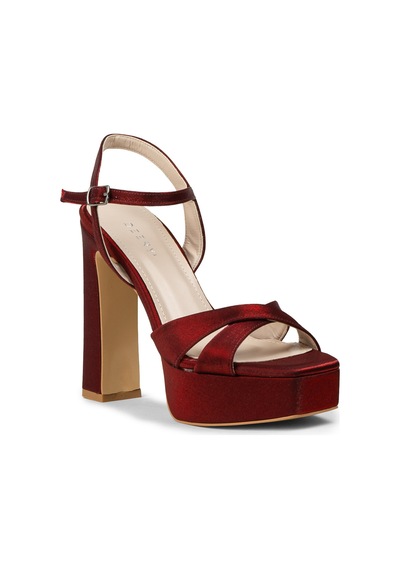 Deery Kadın Bordo Platform Topuk Abiye Ayakkabı - Sm210zbrdm01 Bordo