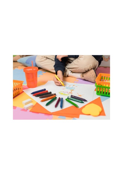 3 Adet Bıc Kids Plastidecor Üçgen Pastel Boya Kalemi 12'li Kutu