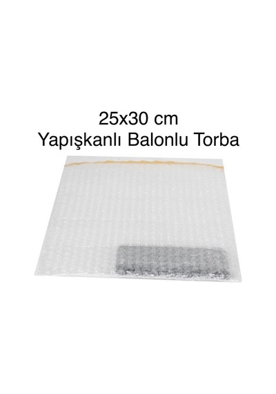 Yapışkanlı Balonlu Torba 25x30 cm