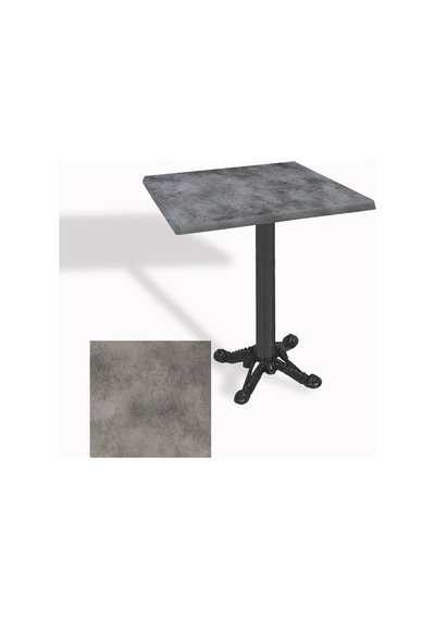 Çipa Döküm Ayak Kare Masa 80x80 Cm - Werzalit, Wermodin Ve Allzalit Tabla - Copperfield Çok Renkli Çipa Döküm Ayak Kare Masa 80x80 Cm - Werzalit, Wermodin Ve Allzalit Tabla - Copperfield Çok Renkli