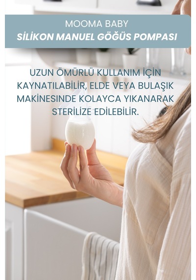 Silikon Göğüs Pompası 120 Ml/ 4 Oz