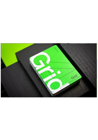 Cartamundi Grid Series Four Typographic Oyun Kağıdı İskambil Kart