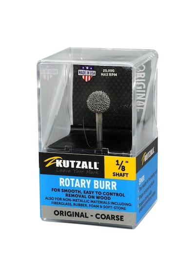 Kutzall  S-38-e Yuvarlak Top Törpü Kalın Diş 3.1 MM Sap