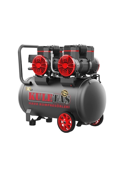Kuletaş Premium 4 HP 8 Bar Sessiz Yağsız Hava Kompresörü 50 L Kuletaş Premium 4 HP 8 Bar Sessiz Yağsız Hava Kompresörü 50 L