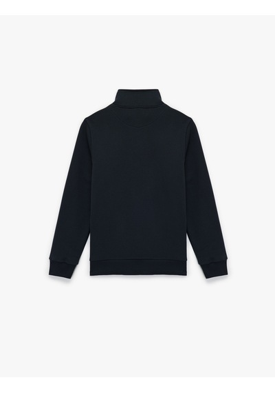 Koton Şardonlu Uzun Kollu Baskılı Yarım Fermuarlı Sweatshirt Lacivert 6wam70036mk Lacivert Koton Şardonlu Uzun Kollu Baskılı Yarım Fermuarlı Sweatshirt Lacivert 6wam70036mk Lacivert