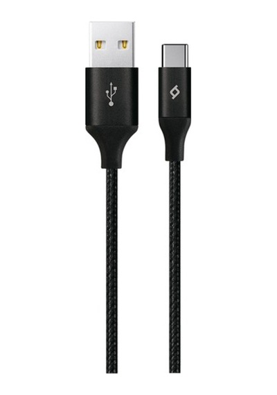 Ttec 2DK23S Alumicable Xl Typec Şarj Kablosu 2 M Siyah