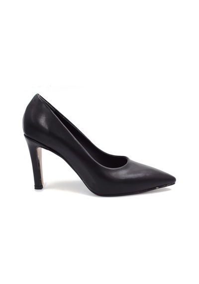 Prego Pine Cone Kadın Stiletto Ayakkabı Siyah Siyah