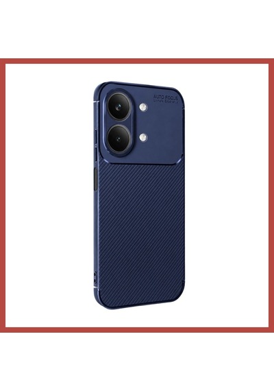 Erdo Ticaret Vivo Y05 Auto Focus Karbon Kapak - Lacivert Erdotıca