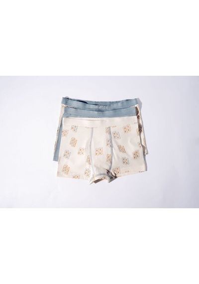 U.S. Polo Assn. Erkek Çocuk Krem İç Giyim 5274-49093 Bej-soft Yeşil