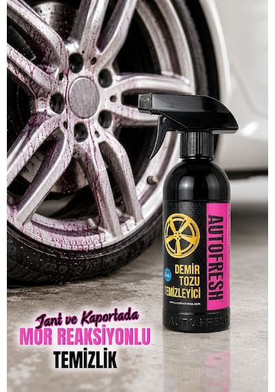 Autofresh Demir Tozu Jant ve Kaporta Ph Nötr Temizleyici 410 ML