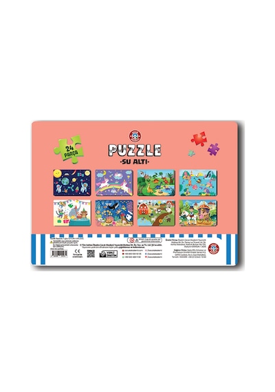 Çocuk Akademi Puzzle Su Altı