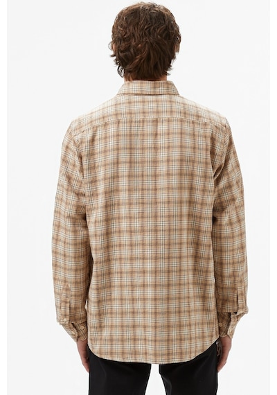 Lacoste Men's Regular Fit Button-down Collar Plaid Shirt Brown Erkek Düğmeli Yaka Ekose Gömlek Kahverengi Lacoste Men's Regular Fit Button-down Collar Plaid Shirt Brown Erkek Düğmeli Yaka Ekose Gömlek Kahverengi