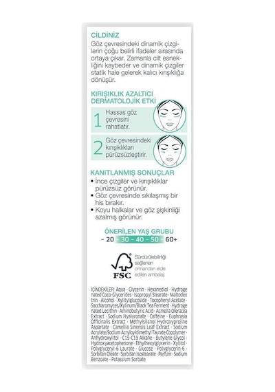 Diadermine Lift+ Botology   Göz Kremi 15 ML