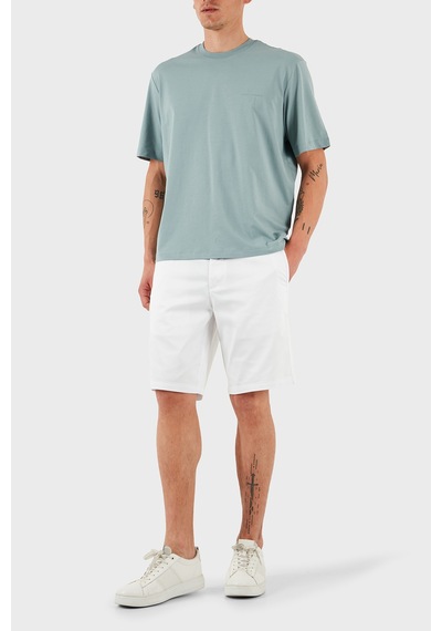 Armani Exchange Erkek Short 8nzs42 Zn1rz 1100 Beyaz Beyaz