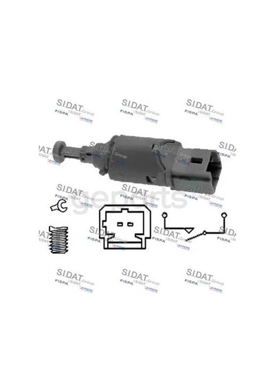 Fren Pedal Musuru Megan 2 / Clio 3 / Scenic / Master / Duster 2003 Mavı - Gri 2 Fıslı