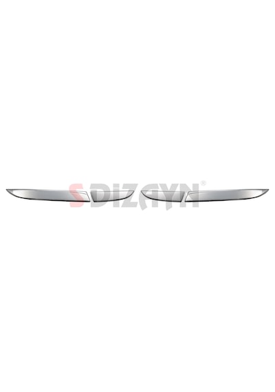 S-Dizayn Renault Clio 4 Hb Krom Stop Alt Çıtası 4 Prç 2012 Üzeri