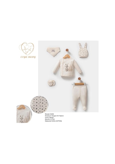 Esya Baby Baby 5 Li Set 5056 Bej