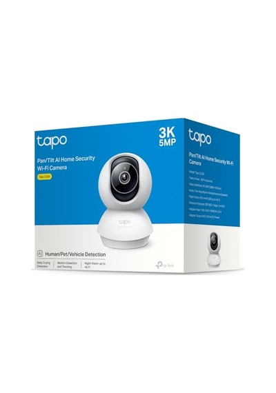 C230, 3k 5mp, Yapay Zeka Desteği, Hareket Takibi, 360 , 12m Gece Görüşü, Çift Yönlü Sesli İletişim, Bulut/yer Genel