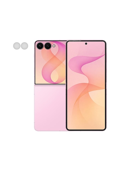 Microcase Samsung Uyumlu Z Flip 8 Kamera Camı Lens Koruyucu Nano Esnek Film-al3400 Şeffaf