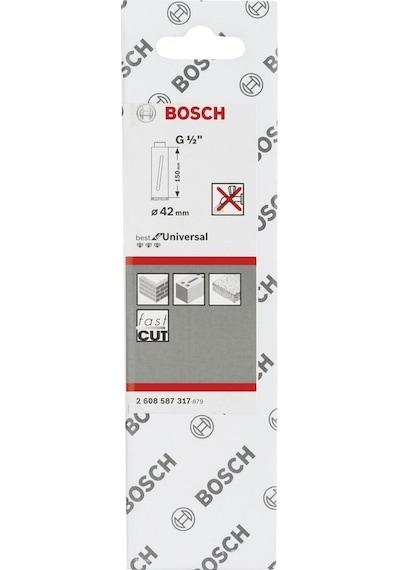 Bosch Kuru Karot Uç 42*150 mm 1/2'' Best for 2608587317