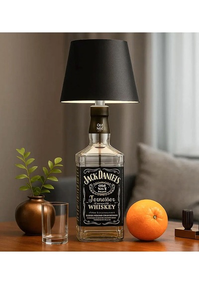 Bk Gift Kablosuz Led Siyah Şişe Lambası, Ev Hediyesi, Arkadaşa Hediye, Sevgiliye Hediye Kobitmeyencom34700 Bk Gift