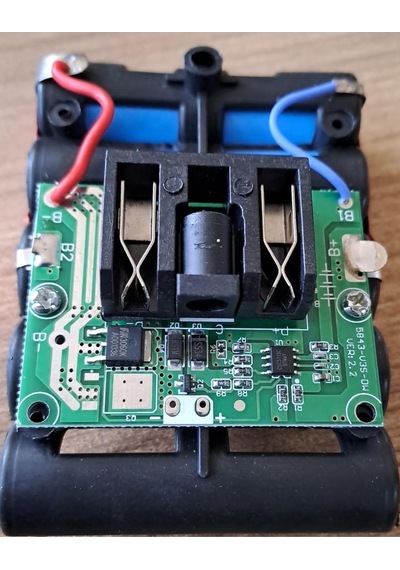 Lexroo Şarjlı Batarya Grubu 3lü 18650 Li-ıon Pil 12v 2000 Mah Pcbli Şarj Bms Devreli Pil Seti Okul