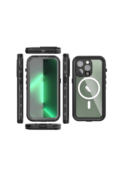 Apple Uyumlu iPhone 14 Pro Kilif 1-1 Su Geçirmez Kilif 560781094