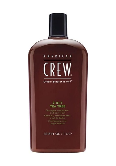 American Crew 3-in-1 Tea Tree Çay Ağacı Özlü Ferahlatıcı Erkek Bakım Ürünü 1 L﻿﻿