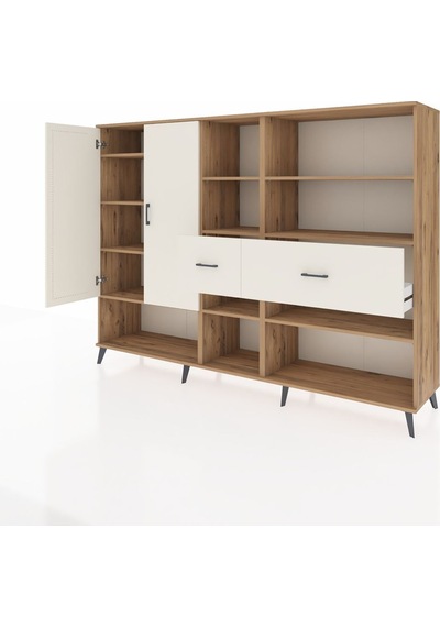 Hyperion Dolap 10 Raflı 2 Çekmeceli 2 Kapaklı 220x44x163 Çam-aytaşı Aytası - Atlas Çam Hyperion Dolap 10 Raflı 2 Çekmeceli 2 Kapaklı 220x44x163 Çam-aytaşı Aytası - Atlas Çam