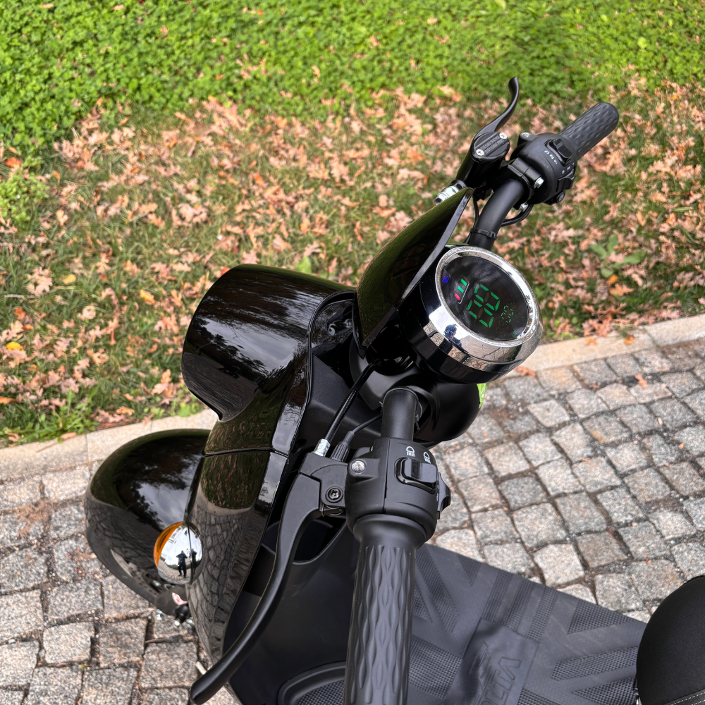 Volta Vs2 Elektrikli Motosiklet Siyah