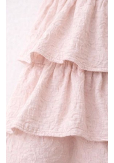 Baby Corner Fırfırlı Kız Bebek Elbise Pembe