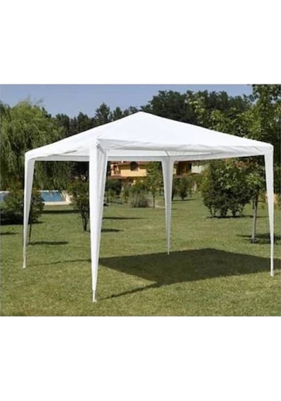 Gazebo Çardak Bahçe Kamelyası Gölgelik 3 X 3 X 2.4 Metre Tente