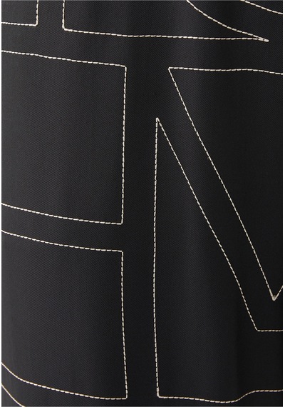 Toteme Şık Monogram Ipek Pantolon Siyah
