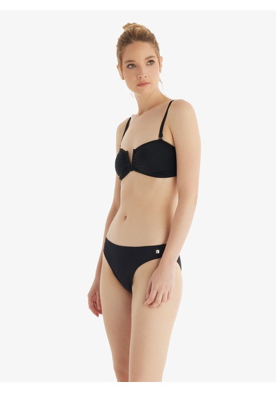 Kadın Bikini Altı 10736 - Siyah Siyah