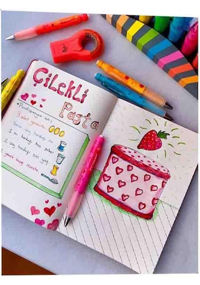 Serve Deep Mekanik Uçlu Kalem 0.7 Mm Meyve Serisi - 6'lı Set